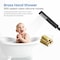 Kibi Cube Floor Mount Tub Filler With Hand Shower - Matte Black KTF302MB - alternate 6